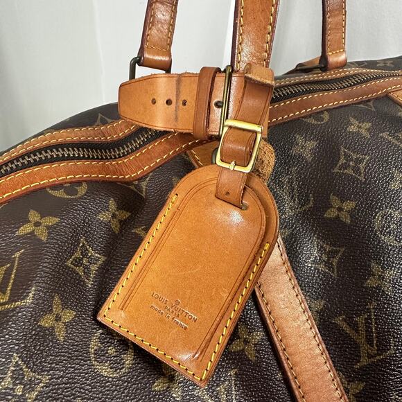 Louis Vuitton Vintage Monogram Sac Souple 45 Duffle Bag Boston Travel - Picture 7 of 16